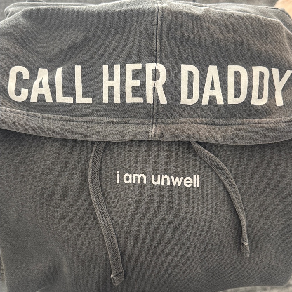 Gray 'Call Her Daddy' Hoodie OG Barstool